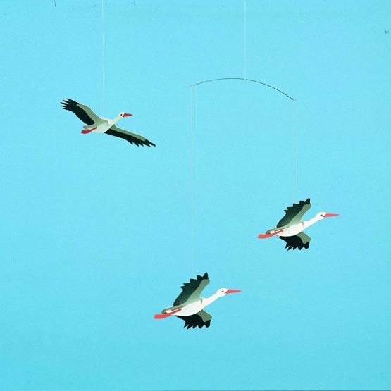 Flensted Mobiles Nursery Mobiles Lucky Storks - Image 2