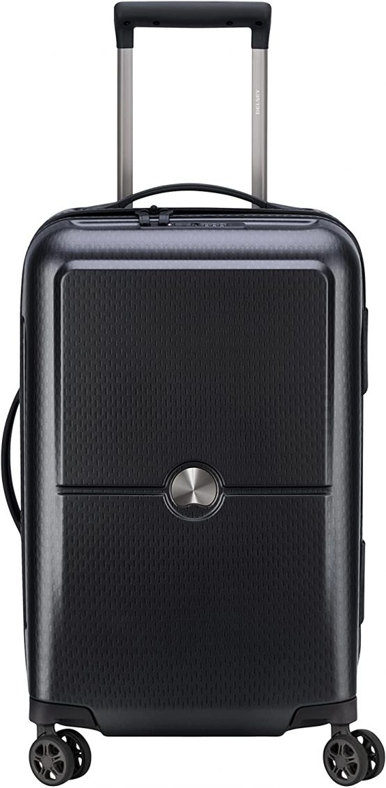 Delsey Paris TURENNE Hand Luggage, 55 cm, 37.8 liters, Black