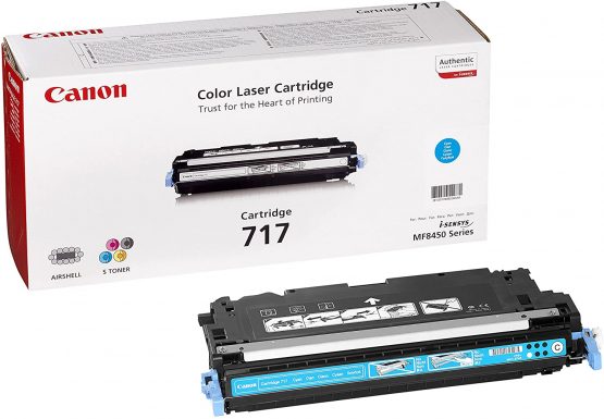 Canon Original Cyan Laser Toner Cartridge 717