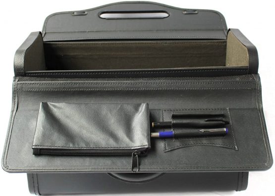 Tassia High Quality Business Case - Gun Metal Combination Locks - Image 4