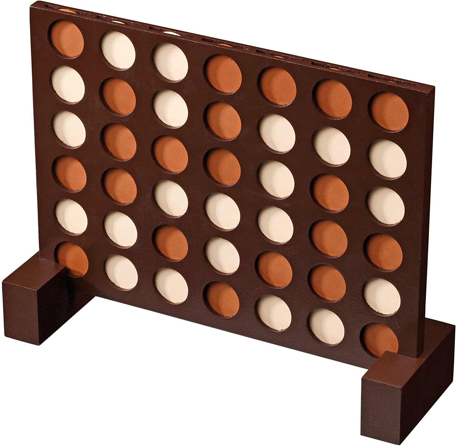 Philos Puzzle Games Row Of Four, Brown - Image 2