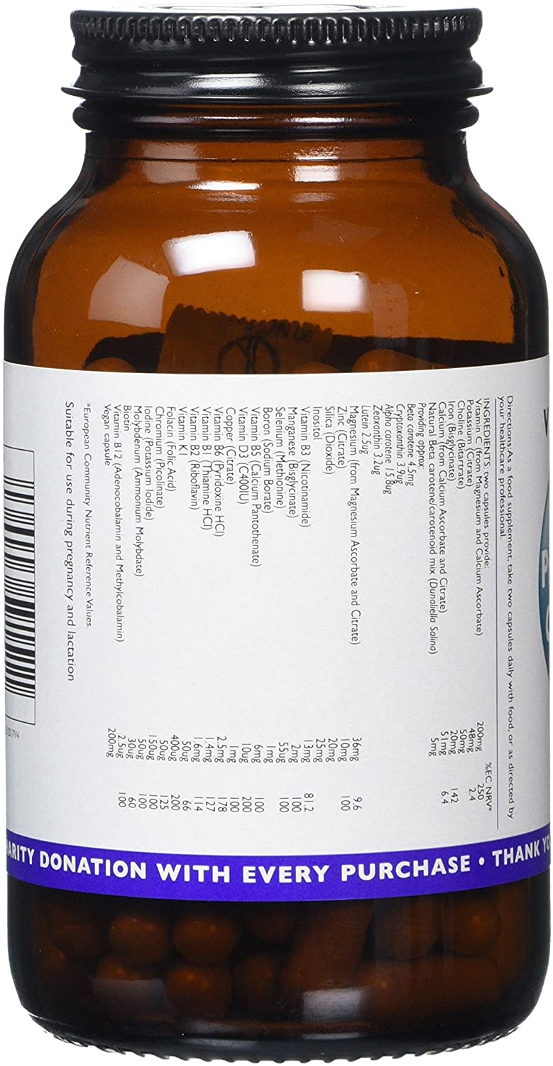 Viridian - Pregnancy Multivitamin Formula - 120 Caps, 120 count (Pack of 1) - Image 3