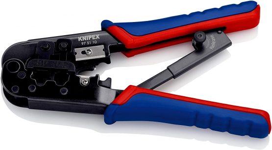 KNIPEX Crimping Pliers for Western plugs (190 mm) 97 51 10 SB (self-service card/blister) - Image 3