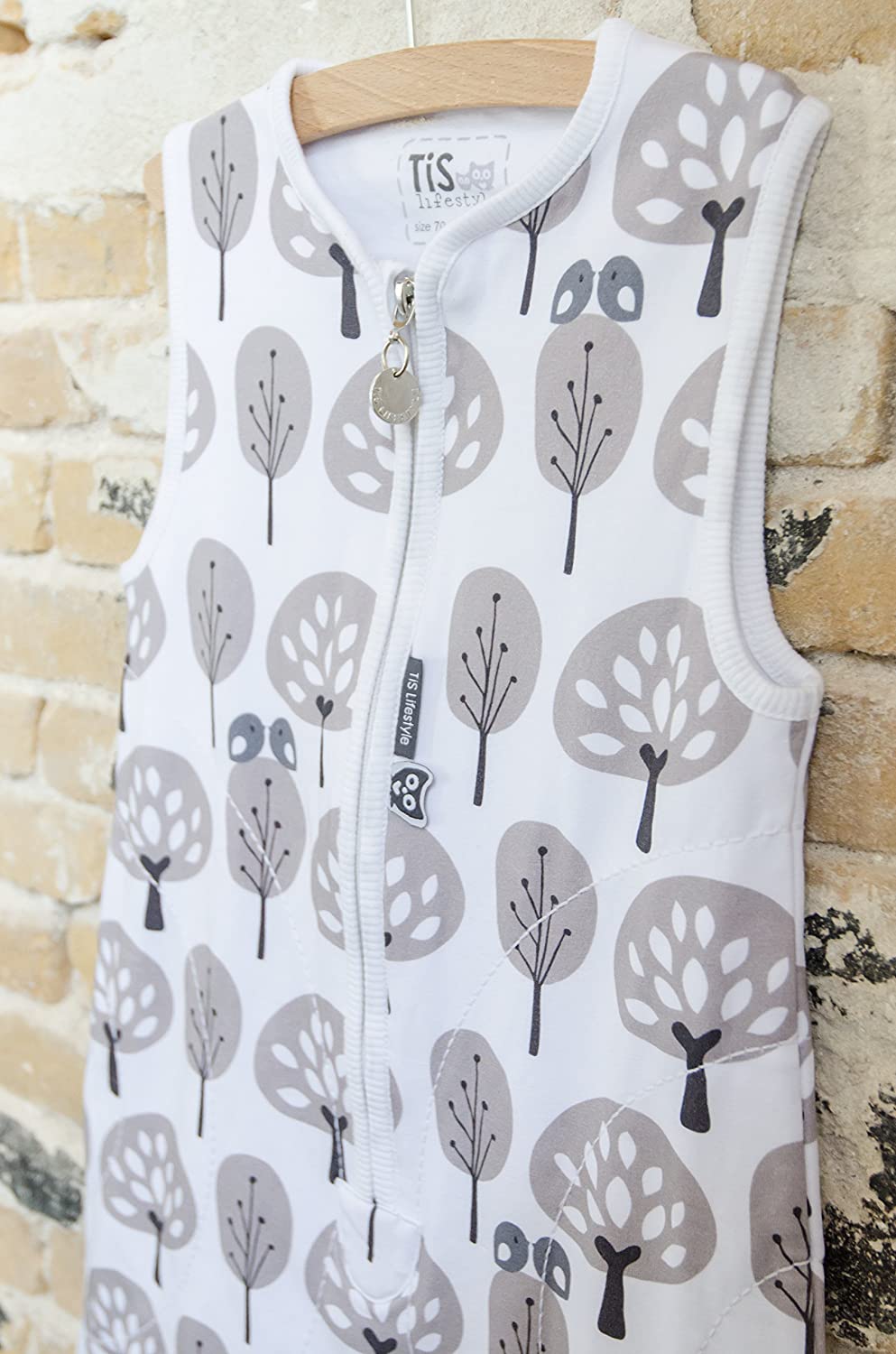 TIS Lifestyle Winter Sleeping Bag 70 cm White/Beige, White / Beige - Image 2