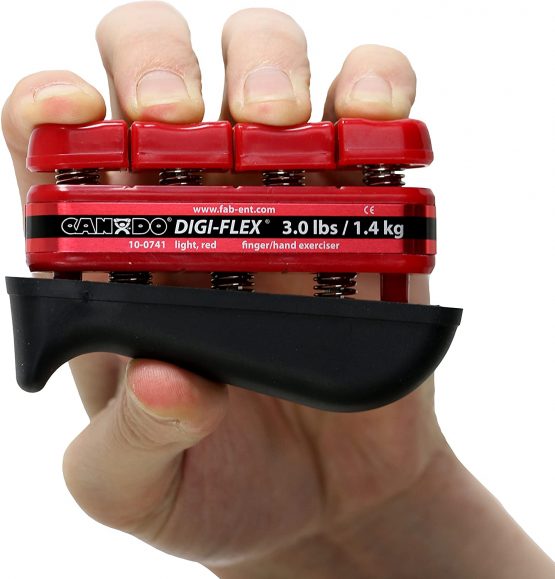 3B Scientific 10-0741 Hand exerciser - finger grip strengthener Cando Digi-Flex, red (light) - Image 2