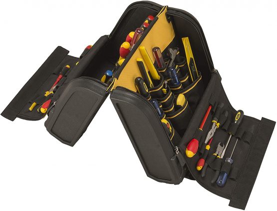 STANLEY FATMAX 600 Denier A-Frame Tool Bag Organiser, Multi-Pocket Storage Organiser, 1-94-231 - Image 3