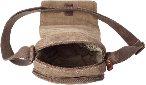TRP0239 Troop London Classic Canvas Across Body Bag - Image 4
