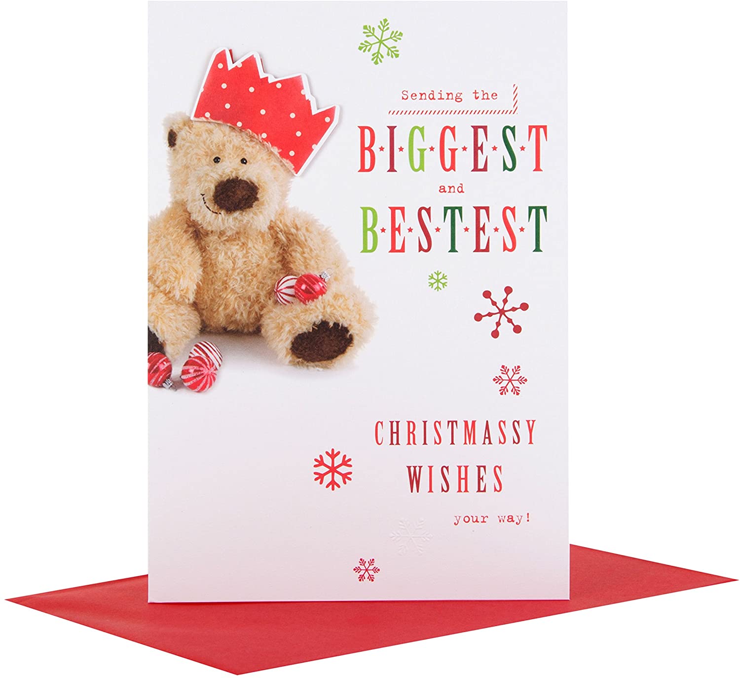 Hallmark Christmas Card 'Have A Good One' - Medium - Image 3