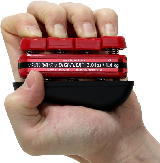 3B Scientific 10-0741 Hand exerciser - finger grip strengthener Cando Digi-Flex, red (light) - Image 4