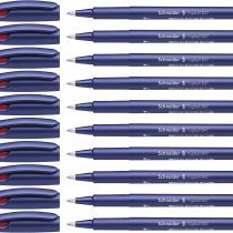 Schneider Topball 847 Rollerball Pen - Red (Pack of 10)