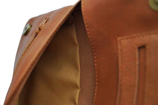 GERMANUS Calbrunus - Tobacco Pouch from Genuine Leather in Brown - Image 4