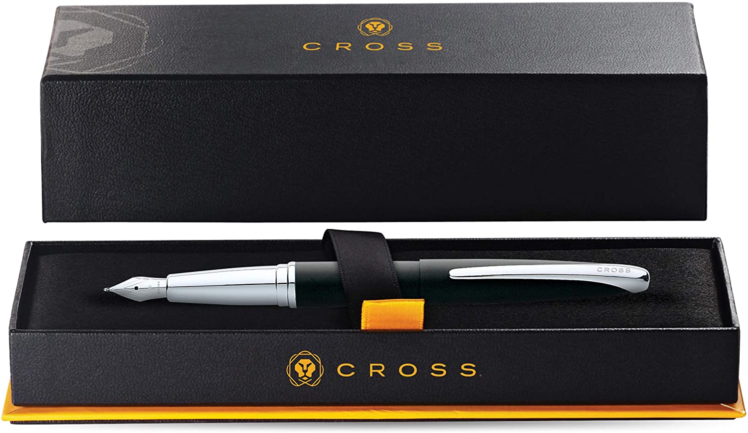CROSS ATX Fine Nib Fountain Pen - Basalt Black, 886-3FS - Image 3