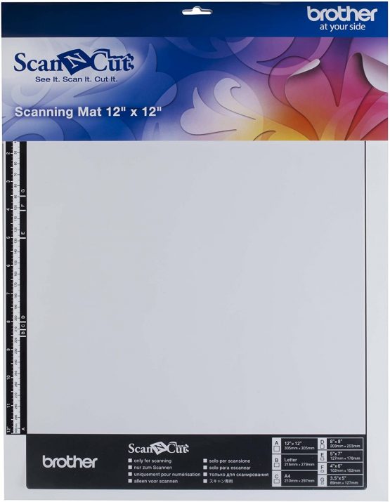 Brother Scan-N-Cut CAMATS12 Scan-Matte White