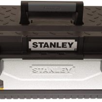 STANLEY Galvanised Toolbox Chest with Heavy Duty Metal Hinge, Portable Tote Tray for Tools and Small Parts, 26 Inch, 1-95-620