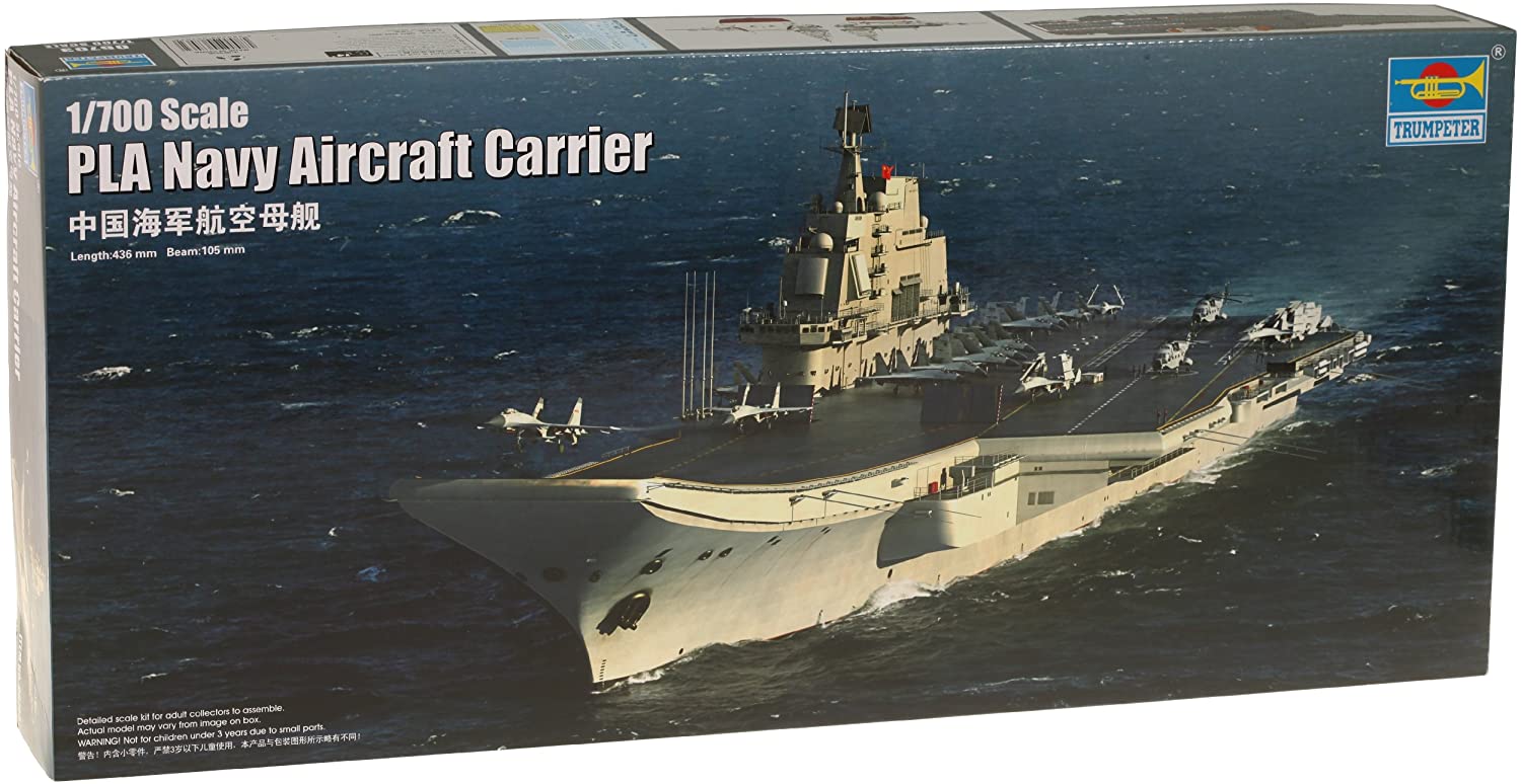 TRU06703 Trumpeter 1: 700 - Pla Navy Aircraft Carrier Shi Lang 2012, Various
