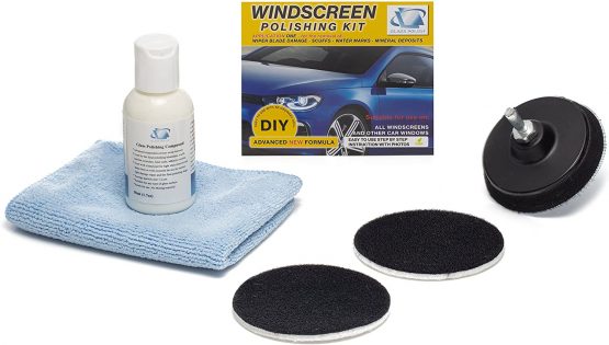 GLASS POLISH 21005 DIY Windscreen Polishing Kit, Automotive Glass Polishing Solution | 75 mm