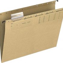 Q-Connect KF00555 Hängemappen und Zubehör Suspension File-Natural Brown, Papier