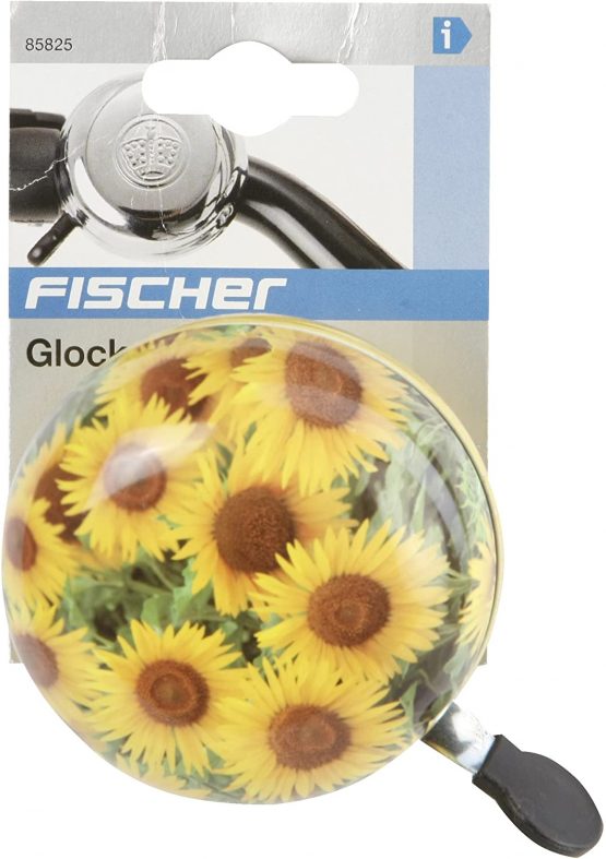 fischer Maxi Ding Dong Bicycle Bell, One Size, Yellow - Image 3