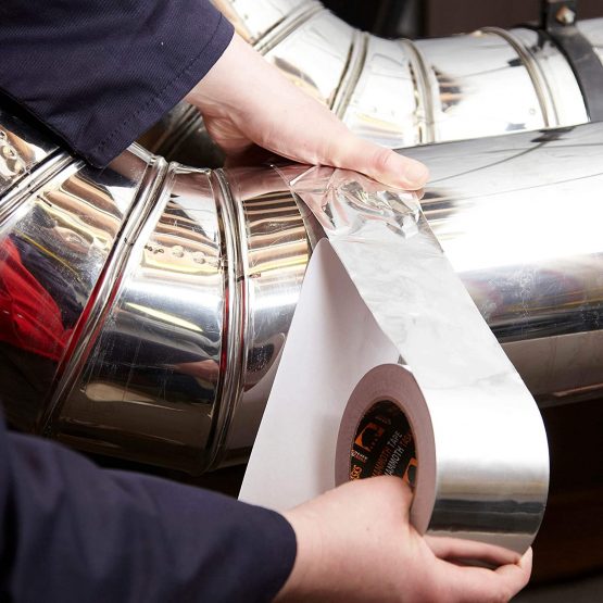 Everbuild Mammoth Aluminium Tape, Heat and Light Reflective Tape, Silver, 50 mm x 45 m - Image 2