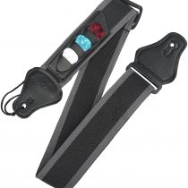 Mrr Guitar Strap with 3 Pick Holders for Electric/Acoustic Guitar