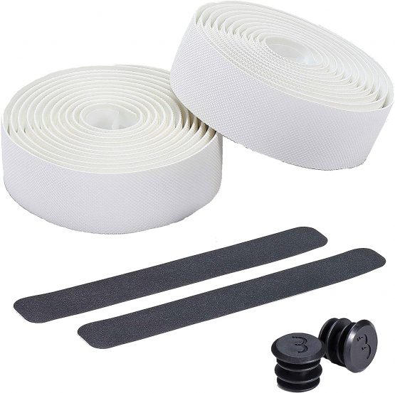 Bbb Cycling Bicycle Handlebar Tape Shock Proof Non-Slip Stretch Grip for Road Bikes and City Bikes Flex Ribbon BHT-14