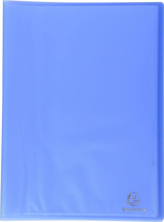 Exacompta Translucent Semi-Rigid PP Display Book, A4, 100 Pockets - Assorted Colours, Pack of 8 - Image 2