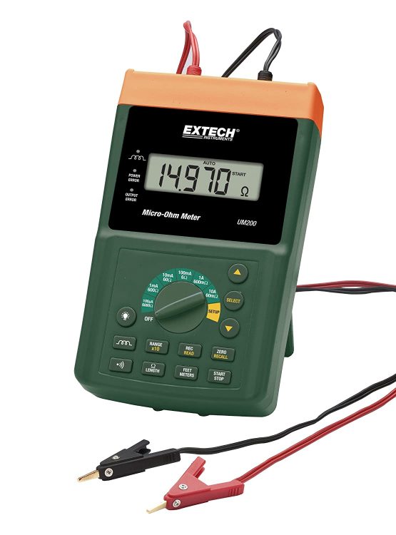 Extech EXTUM200 Micro Ohm Meter - Image 2