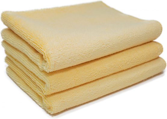 Meguiar's X2020EU Supreme Shine Microfibre Car Cleaning Towels (3 Pack), Yellow - Image 2