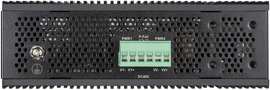 D-Link DIS-200G-12PS Industrial Switch 12 Ports 10 Gigabit 8 PoE 240W and 2 SFP for Extreme Conditions -40°C to 65°C ERPS, VLAN, QoS, IGMP, Link Aggregation Black - Image 2
