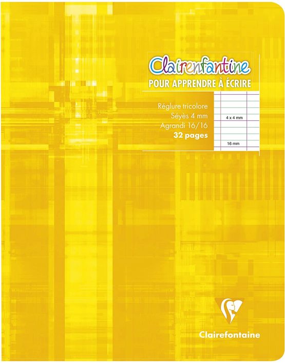 Clairefontaine – 17 x 22 cm – 32 Pages – 4 mm – 16 x 16 – Large Squares - Image 3