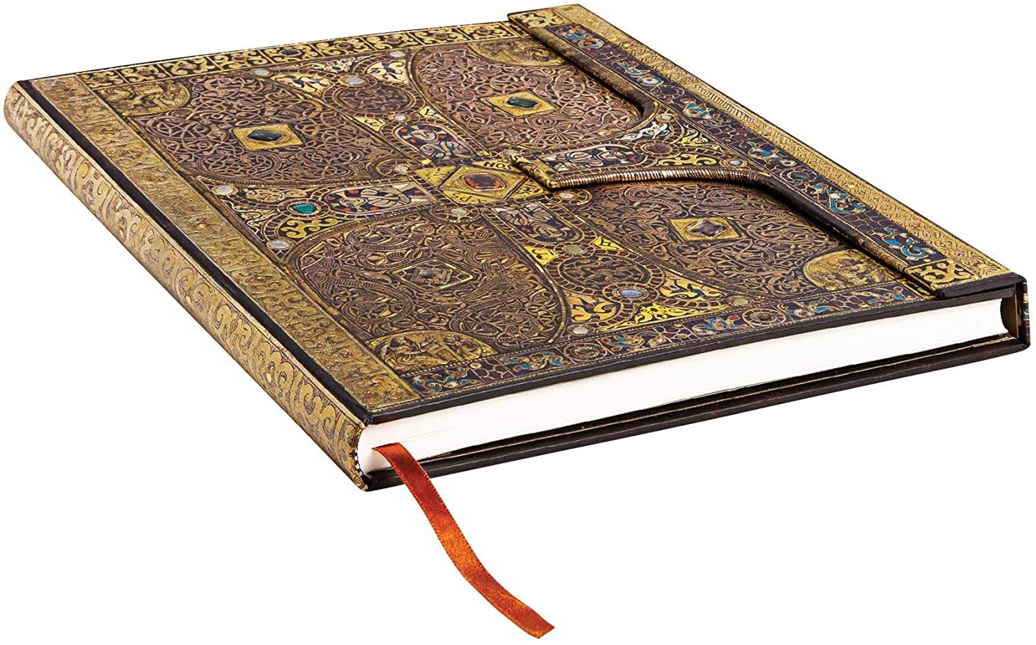 Paperblanks Lindau Gospels Collection Lindau Ultra Notebook with Lined Pages, beige, Ultra (230 x 180) - Image 2