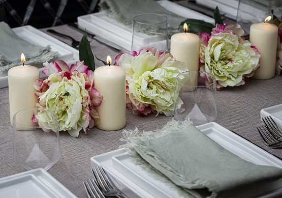 Bolsius pack 4 Pillar Candles Regular, "Ivory 50 mm Width" - Image 3