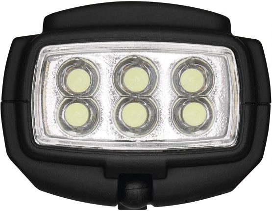 EMOS COB LED Workshop Magnet and Hook, 40 Hours Life, Luminous Flux, 160 Lumens, 20 m Light Distance, Battery Operated, Black, Green - Image 3