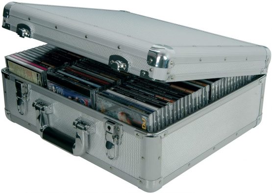 Citronic Aluminium CD Case 96 CDs