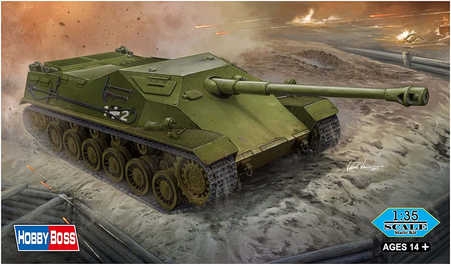 Hobbyboss 1:35 - Hungarian 44M TAS ROHAMLOVEG, Various