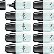 Highlighter - STABILO BOSS MINI Pastellove Box of 10 Touch of Turquoise