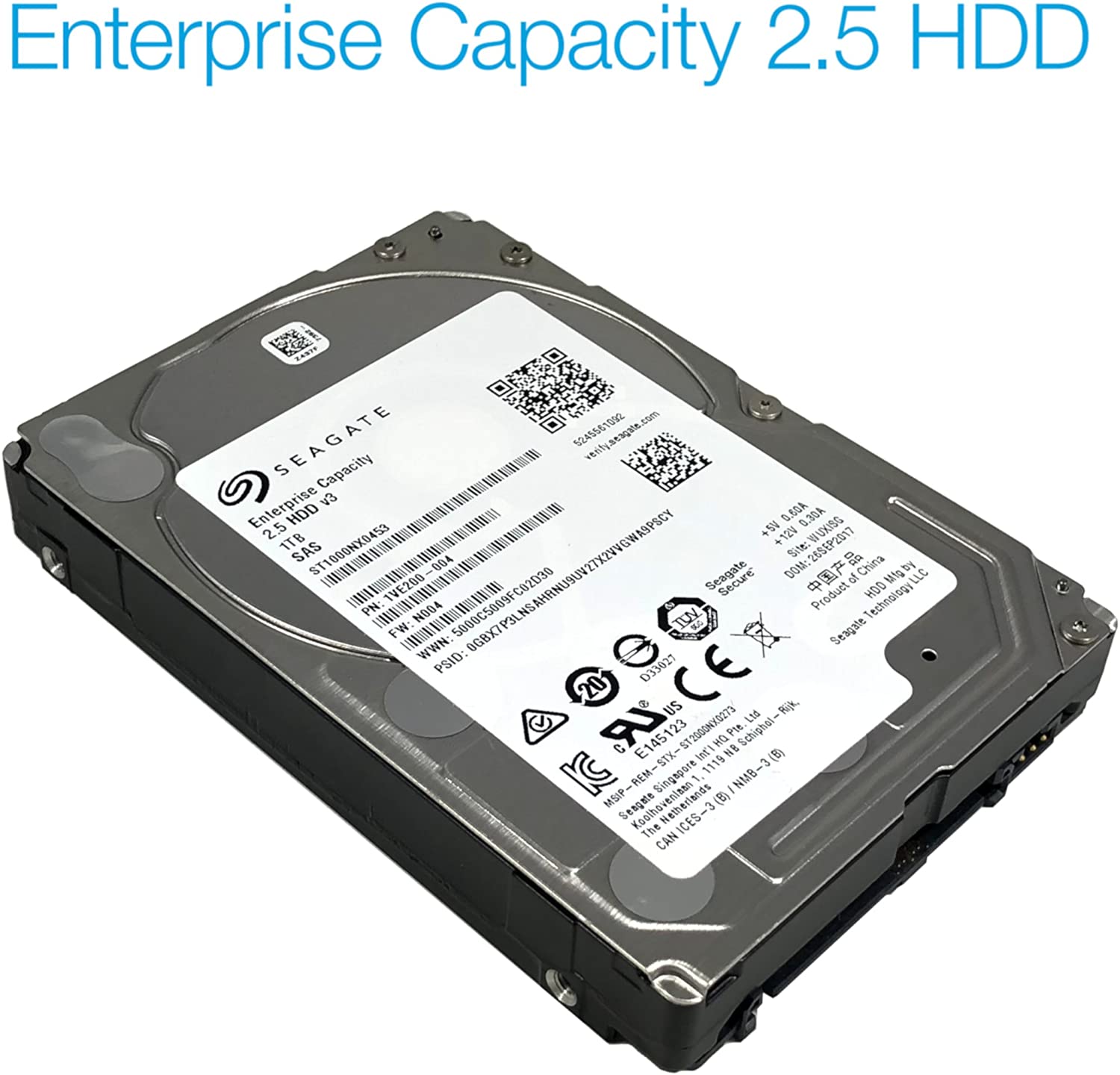 Seagate 1TB 128MB 7200RPM SAS Enterprise Cap2, ST1000NX0453 (Enterprise Cap2), 1 TB - Image 3