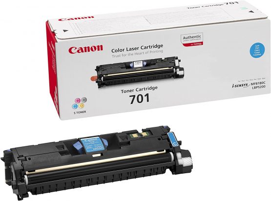 Canon 701 CRG 701 CRG701 C CRG701C 9286A003 colour laser cartridge - 1 x cyan blue MF8180 MF8180C LBP5200 MF 8180 MF 8180C LBP 5200