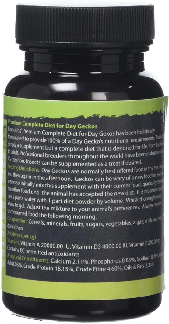 Komodo Premium Complete Diet for Day Geckos, 75 g - Image 2