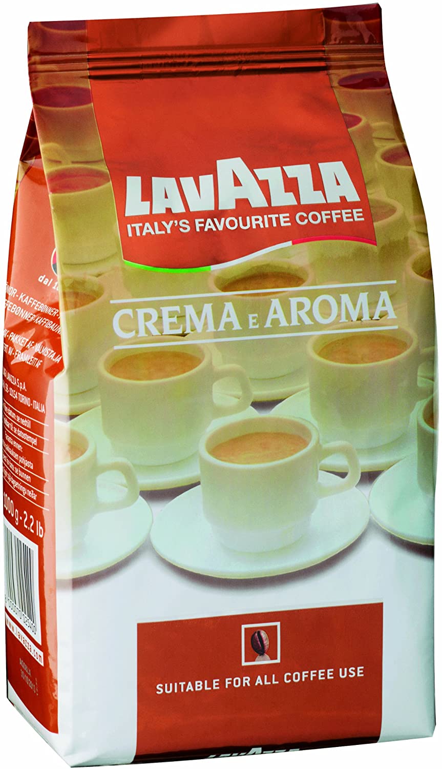 Lavazza Crema e Aroma Coffee Beans Espresso, 1 Kg, 1 kg (Pack of 1) - Image 3
