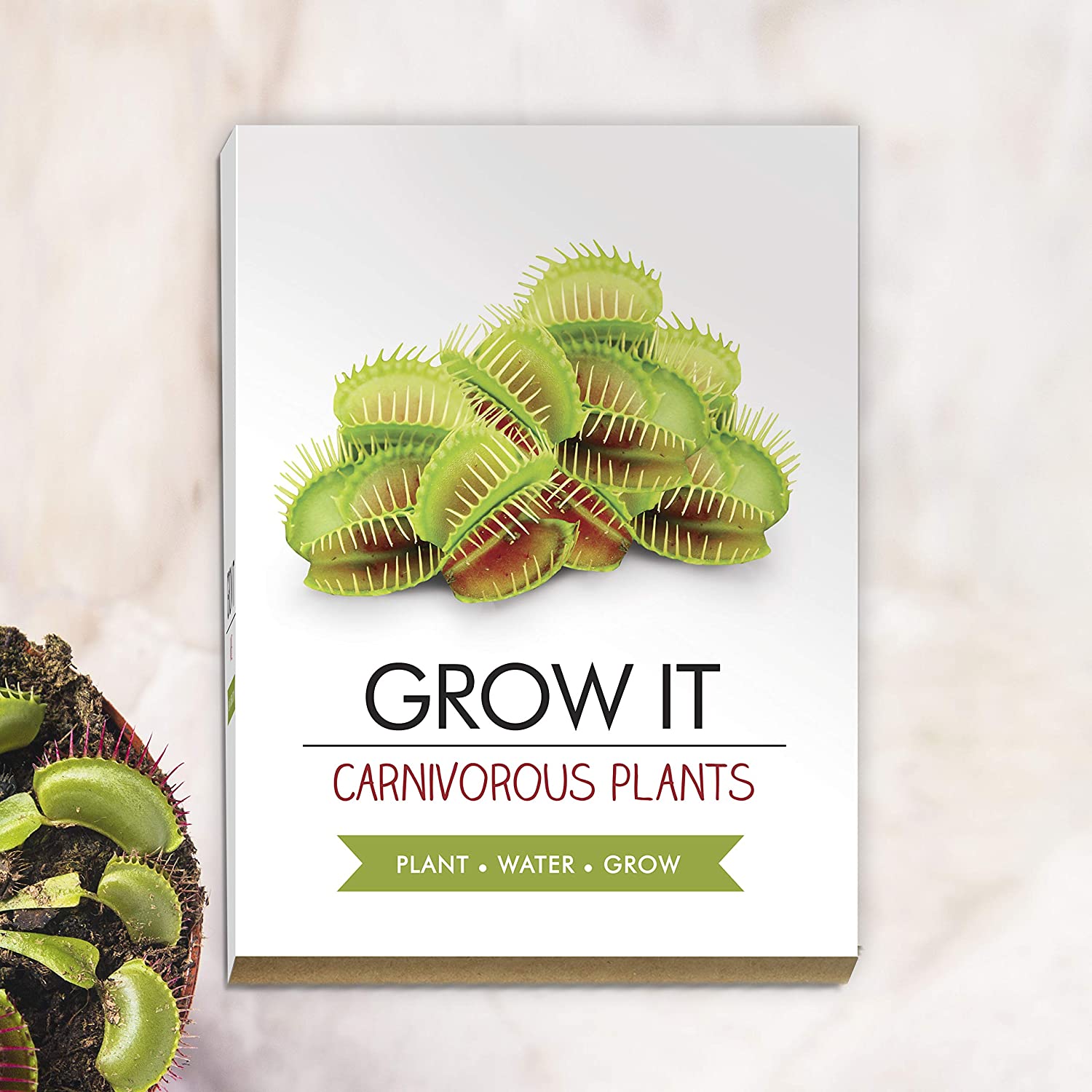 Gift Republic GR200010: Grow It. Grow Your Own Carnivorous Plants, Green