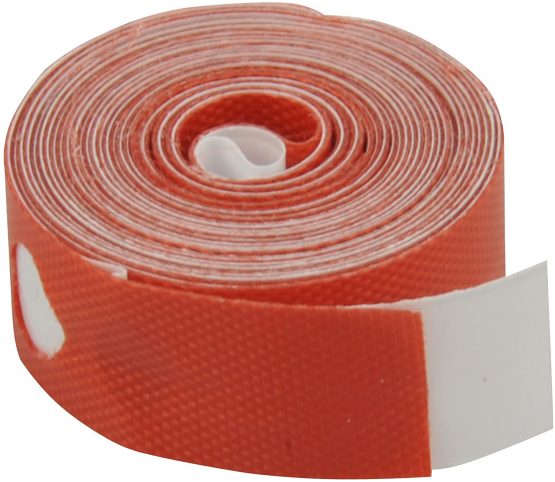 fischer Unisex_Adult Felgenklebeband Rim Tape, red, standard size