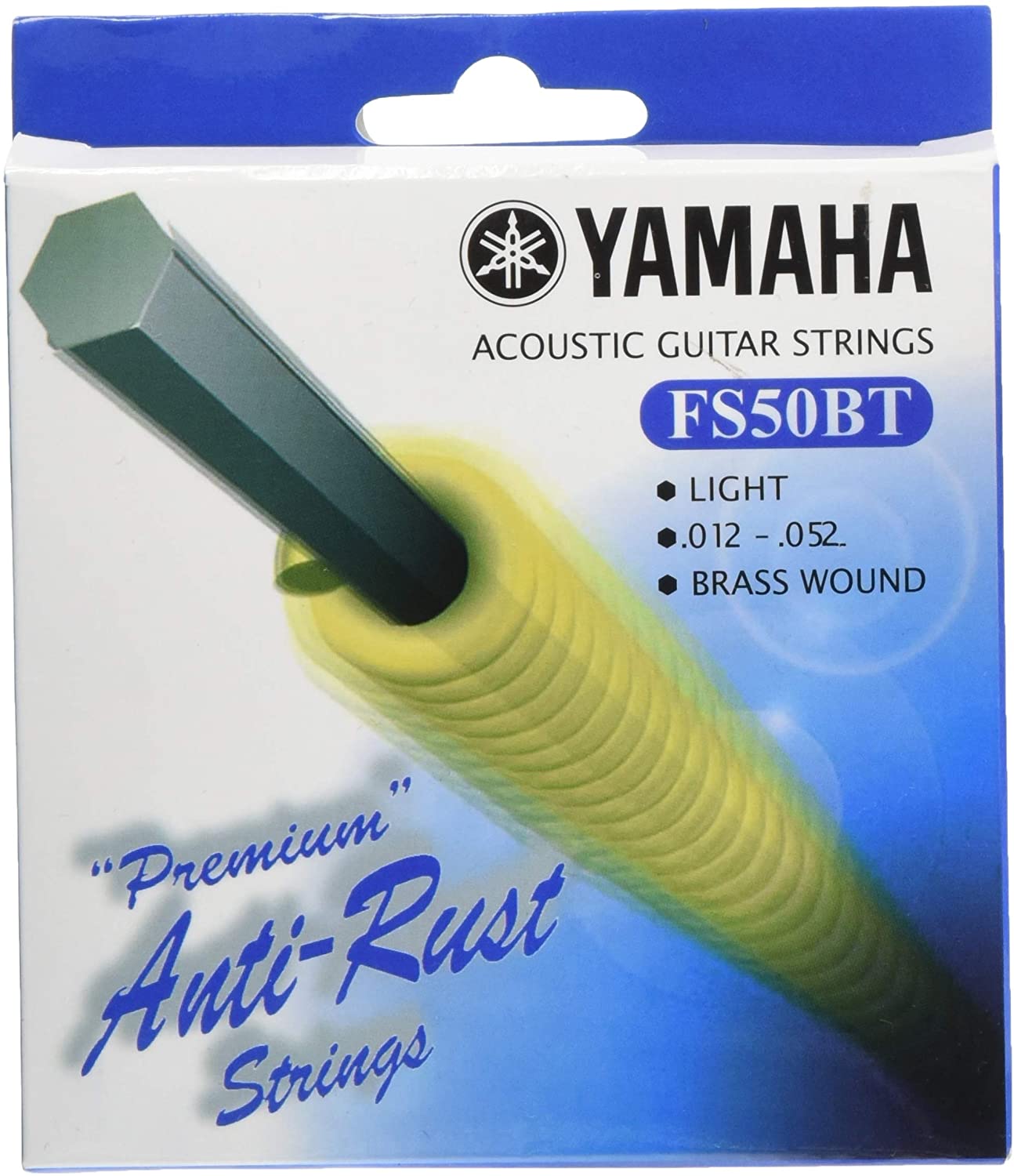 Yamaha FS50BT Acoustic Guitar Strings, Yellow