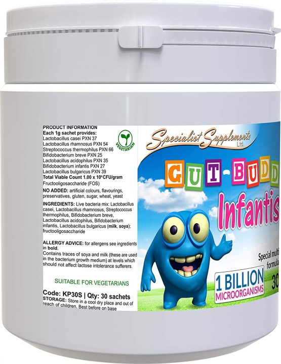 Specialist Supplements Gut Buddies Infantis Complex for Kids 30 Sachets - Image 4