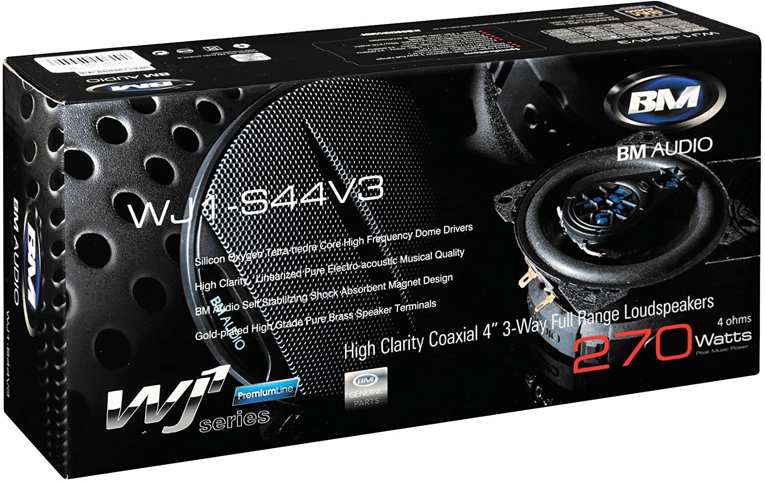 Lampa 40454 WJ1 Series Speakers, 270 W, Other - Image 2