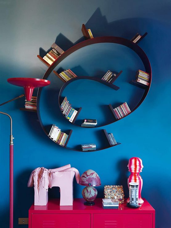Kartell Book Worm MT.3.2, Red, 320 x 20 x 19 cm - Image 2