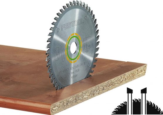 Festool Fine Tooth Saw Blade, 160 x 2.2 x 20 W48