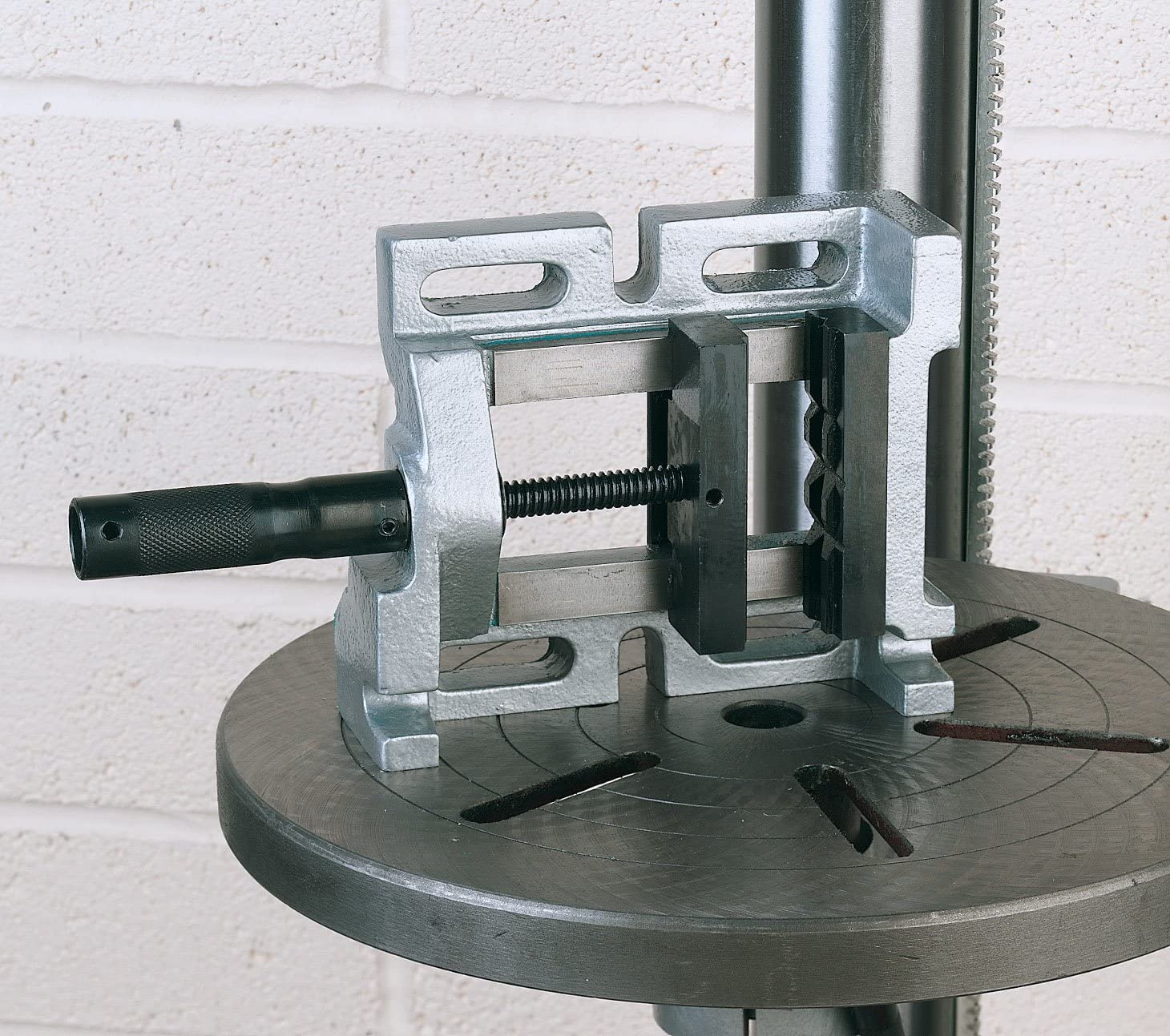 Draper Expert 64585 100 mm 3-Way Drill Press Vice , Blue - Image 3