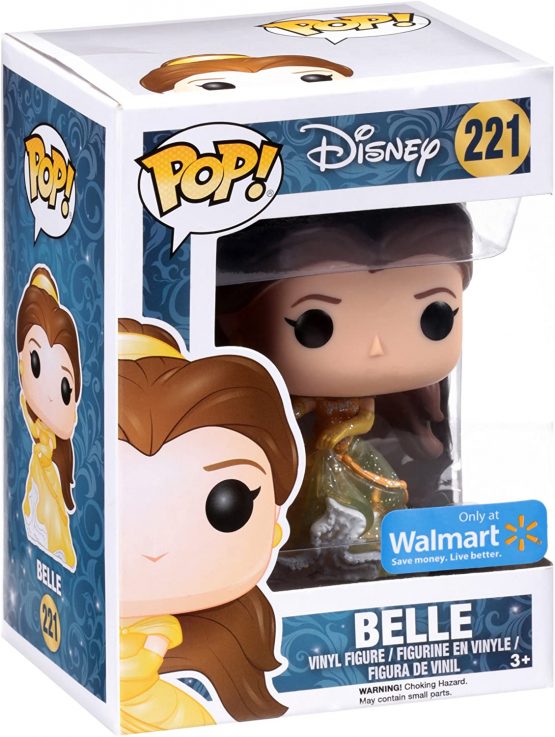 Funko 12575-PX-1L9 Belle (Sparkle) Disney Princess Pop Vinyl, Multi