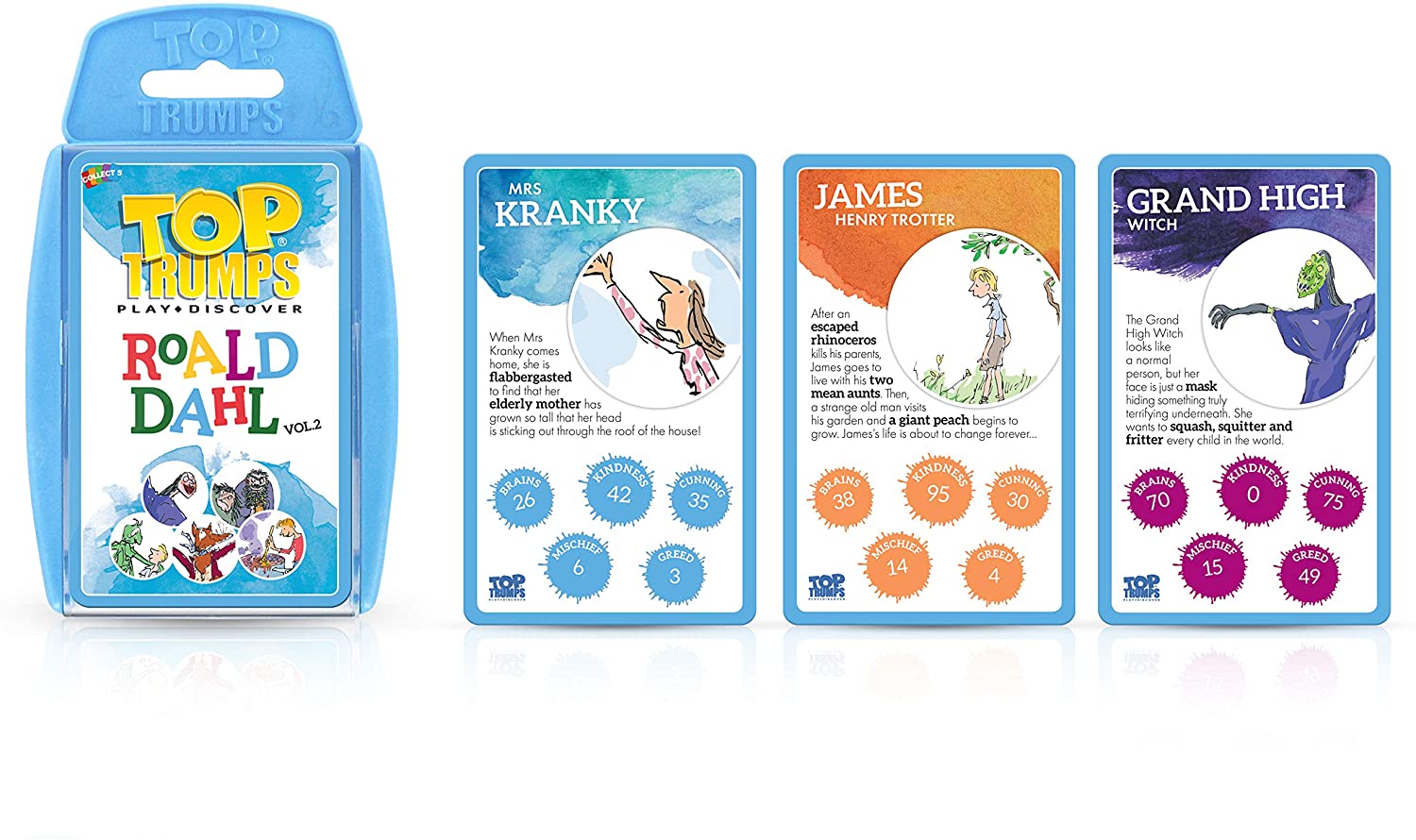 Roald Dahl Volume 2 Top Trumps Card Game - Image 3